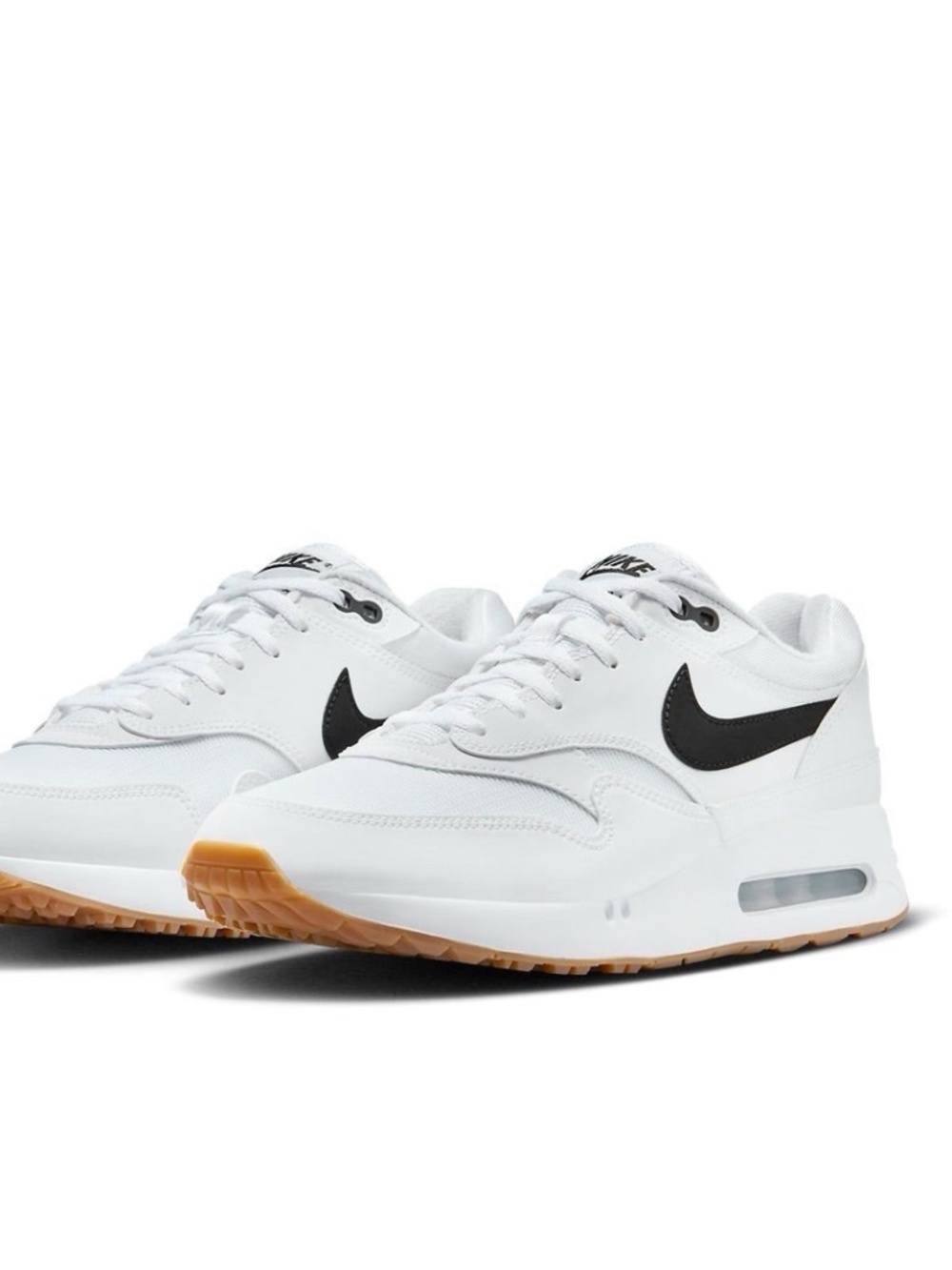 new Men’s 13 Nike Air Max 1 '86 OG Golf Shoe Big Bubble White FN0697-100